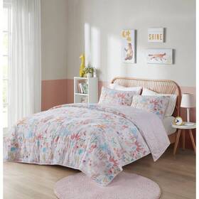 89279015 Urban Habitat Full/queen Harper Woodland Animals Reversible Cotton Kidsft Quilt 89279015 Urban Habitat Full/queen Harper Woodland Animals Reversible Cotton Kidsft Quilt