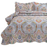 Usa9f3am1fq Bedsure Bohemian Paisley Pattern Quilted Bedspread Queen Full 691162346916