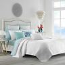 Ushsa91050620 Trina Turk Palm Desert Quilt Set White