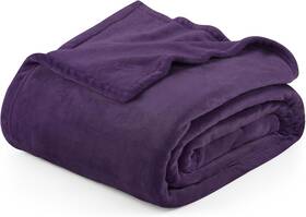 Ub0492 Utopia Bedding Purple Fleece Blanket Queen Size Fuzzy Soft Ub0492 Utopia Bedding Purple Fleece Blanket Queen Size Fuzzy Soft