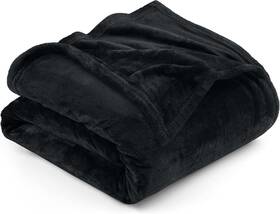 Ub1668 Utopia Bedding Fleece Blanket King Size Black 90x102 Inch