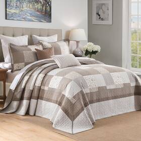 X128 Vatinhk 639393964660 100% Cotton Oversized California King Bedspread 120 Inch Extra Wide