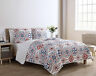 Vcny Home Cobalt Piece Quilt Set