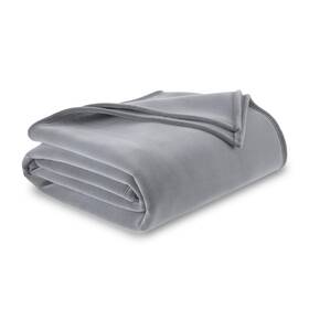 1b07055 Vellux 1b05752 Original Insulating Core Hotel Style Solid Blanket Twin Grey