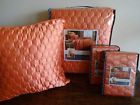 Ventura Coverlet Sham 4pc Pillow Candice King Coral Olson Ogee Quilt Set