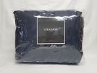 Vera Wang Luster Indigo Blue Queen Quilt 883893377097
