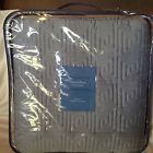 Vera Wang Simply Entwine Coverlet New In Package Blue Retail