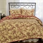 48035005553 Versailles Susan Emma Reversible King Quilt Set In