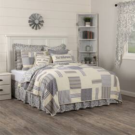 Vhc 840528185045 Doylestown Patchwork Block Twin Quilt Country Farmhouse