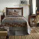 Vhc Beacon Hill King Quilt 4 Pc Set 100 Cotton Bedspread Patchwork Sawtooth Border 840528110047