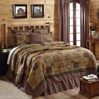 Vhc Brands 4 Pc Canavar Ridge Cal King Quilt Shams Toss Bear Paw Patchwork Save 15 Now 840528123153