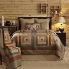 Vhc Brands 7pc Queen Tallmadge Cabin Lodge Quilt Shams Skirt Pillow Cases Bed Set 840528120206