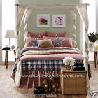 Vhc Brands 8 Pc Independence Queen Quilt Set Americana Patriotic Shams Pillows Skirt More 840528121067