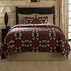 Vhc Brands Fletcher 4pc Queen Patchwork Quilt Set With Bonus Burlap Pillow Simply Blessed 840528120060
