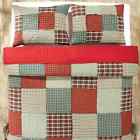 Vhc Brands Forreston King Quilt Super Set Christmas Patchwork 15 Off Instantly 840528130410