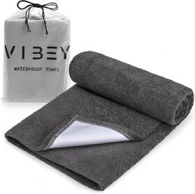Wt-grey-01 Vibey Washable Waterproof And Stainproof Sex Towel/blanket Dark Grey
