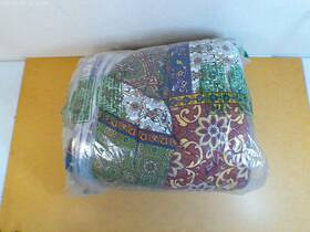 Visimisi 791137226790 King Cotton Patchwork Paisley Quilt Set