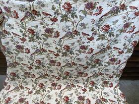 105021 Waverly Charleston Chirp Papaya Reversible Quilt Shams 93 Inch X 107 King 3pc