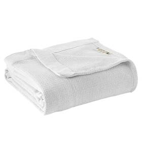 Whisper Organics 810082700589 100% Organic Cotton Blanket - Gots And Fairtrade Certified Throw