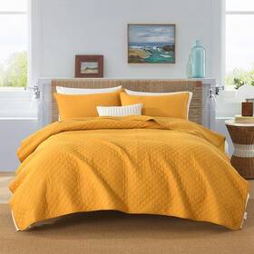 Wistown 791137564595 Cotton King Quilt Bedding Sets 3 Pieces Reversible Lightweight Coverl
