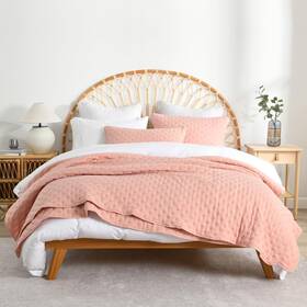 Wistown 791137637992 King Reversible Bedspread Quilt Bedding Sets 3 Pieces Soft Lightweight Coverlet