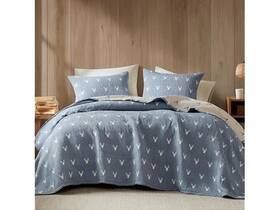 Woolrich John Rich & Bros. 022164581522 3pc Rustic Lodge Coverlet King