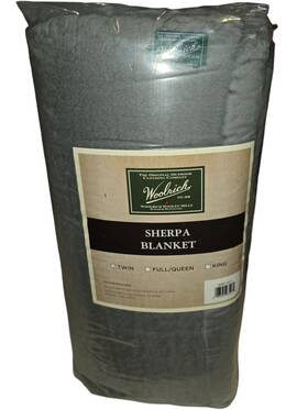 Wr51-2211 Woolrich Burlington Berber Blanket Super Soft Cozy Lightweight Cover Twin