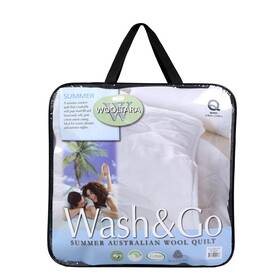 9009055 Wooltara Luxury Washable Summer Australian Wool Quilt - Single Bed