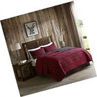 Wr14-1783 Woolrich Check Quilt Mini Set Red 675716783303