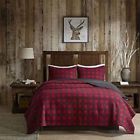 Wr14-1784 Woolrich New Check Quilt Mini Set Red King 675716783310