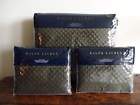 Wyatt Wilton Rose Ralph Lauren Tweed Green King Coverlet Euro Sham Set 3pc 886087230918