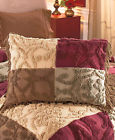 X4xrwumnra Unbranded Jewel Natural Color Sham Chenille Patchwork Home Decor