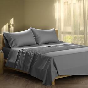 B0b6p85rwf Xoox Linen Ca 100% Cotton King Size Sheets Set - 500 Thread Count 4 Pc Sh