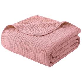 Fb-l-011 Yoofoss Muslin Blanket 100% Cotton Large Twin Size 60 Inch X 80 For Bed Couch Su