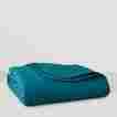 Z1139 Triomphe Yves Delorme Paris Queen Quilted Coverlet Peacock Dark Teal 3158448716636