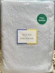 Matouk Schumacher Cora Coverlet Blue Mineral Full Queen 100%COTTON Matelasse New. Fixed Price $239.00.