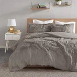 Intelligent Design Malea Shaggy Faux Fur Soft Plush Reverse Duvet Cover Set. Fixed Price $304.30.