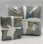 Pottery Barn Ellis Reversible Cotton Quilt Full Queen Sham Standard Blue #Z1210. Fixed Price $271.70.