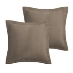 Mills Waffle Latte Euro Sham 2PK - Levtex Home. Fixed Price $54.99.