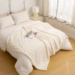 Yusoki Faux Fur Twin Blanket With 3D Bubbles Super Soft Fuzzy Cozy Thick Blan.... Fixed Price $57.63.