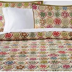 New Ll Bean Blooming Circles Quilt King Multicolor Floral Bedding 3PC Set. Fixed Price $199.99.