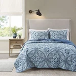 Comfort Spaces Reversible Quilt Set-vermicelli Stitching Design All Season, L.... Fixed Price $95.09.