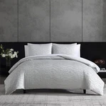 Vera Wang - King Comforter Set, Luxury Bedding With Matching Shams, Chic Roo. Fixed Price $150.00.