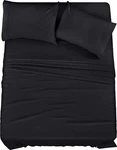Soft Brushed Microfiber 4 Piece Sheet Set With Pillow Cases Utopia Bedding. Fixed Price $32.95.