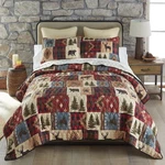 Donna Sharp Woodland Patch Polyester Quilt Collection. Fixed Price $82.00.