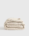 Bnwt Quince European Linen Dream Quilt Only Full Queen Sand Brand New With Tags. Fixed Price $125.00.