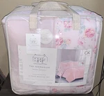 The Farmhouse Rachel Ashwell Plush Pink/floral Cal King Comforter Set W/sheets. Fixed Price $102.99.