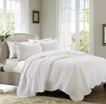 Madison Park Tuscany 3-PC. Quilt Set Full/queen White. Fixed Price $58.55.