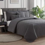Clara Clark Gray Diamond Lightweight King 5 Pc. Quilted Coverlet Set. Fixed Price $25.20.