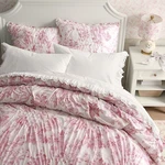 Pottery Barn Teen Loveshackfancy Garden Damask Smocked Quilt Twin/twin Xl. Fixed Price $148.99.